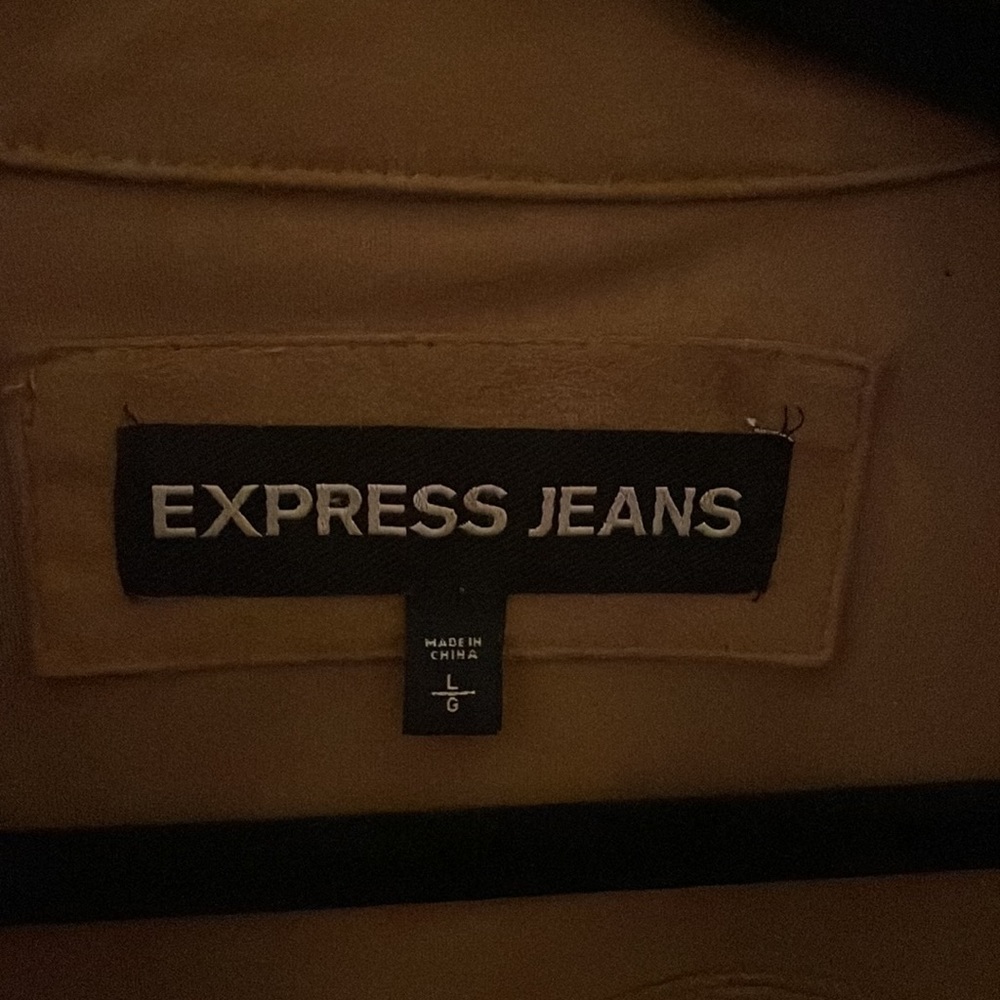 Express Jeans Faux Suede Jacket - Picture 4 of 9